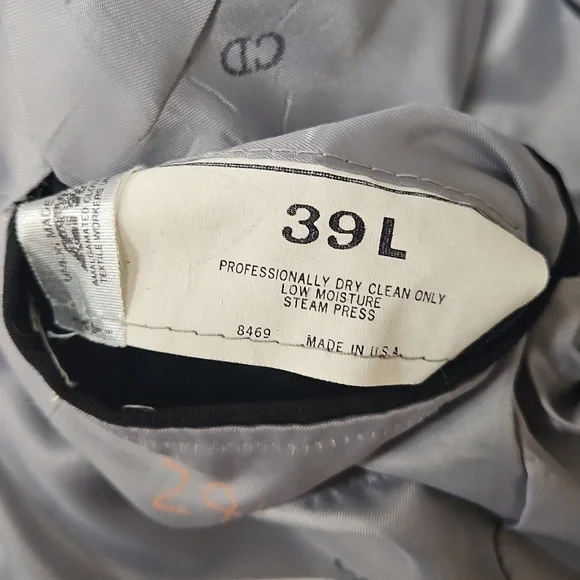 Christian Dior Mens Vintage Monsieur one-button tuxedo blazer Size 39L Formal - Picture 5 of 11